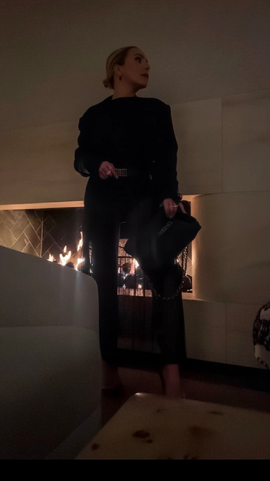 Night out in my newest favorite look 🖤 mesh tiered dress, skims bodysuit underneath pulled together with a belt and oversized blazer 

#LTKootd #LTKPetite #LTKSaleAlert