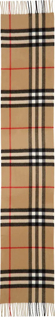Burberry Giant Icon Check Cashmere Scarf | Nordstrom | Nordstrom