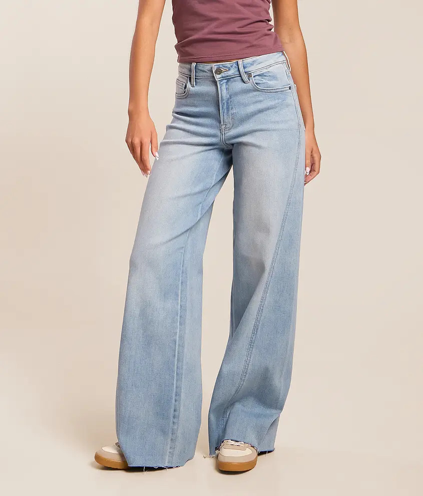 Sloane Ultra Wide Leg Stretch Jean | Buckle