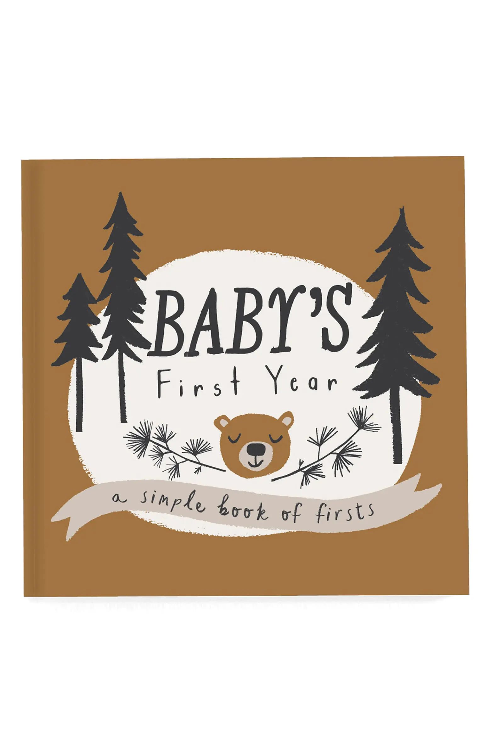 Lucy Darling 'Baby's First Year' Little Camper Memory Book | Nordstrom | Nordstrom