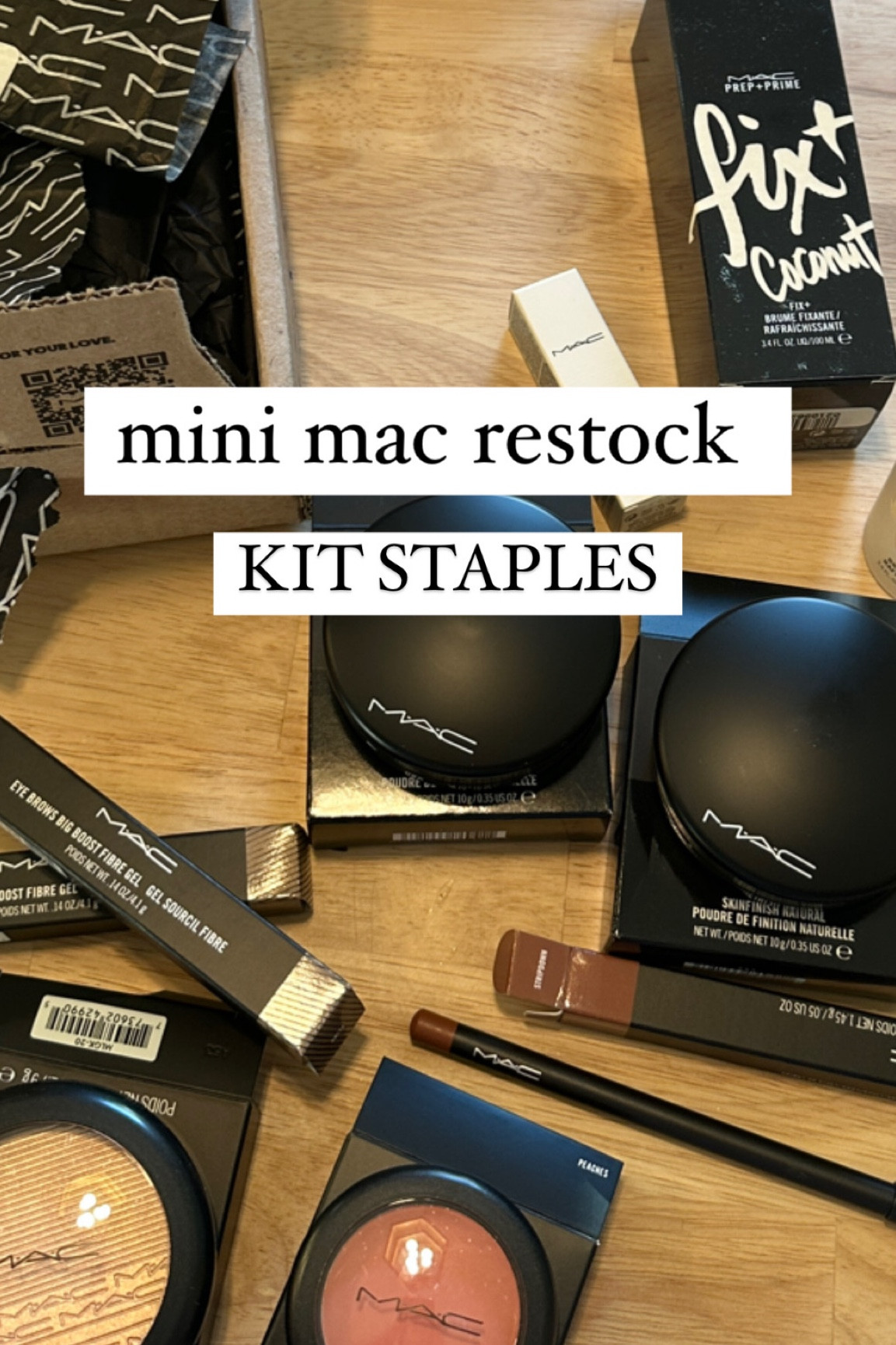 the recent restock for the pro kit - these are kit staples that I will always have 
