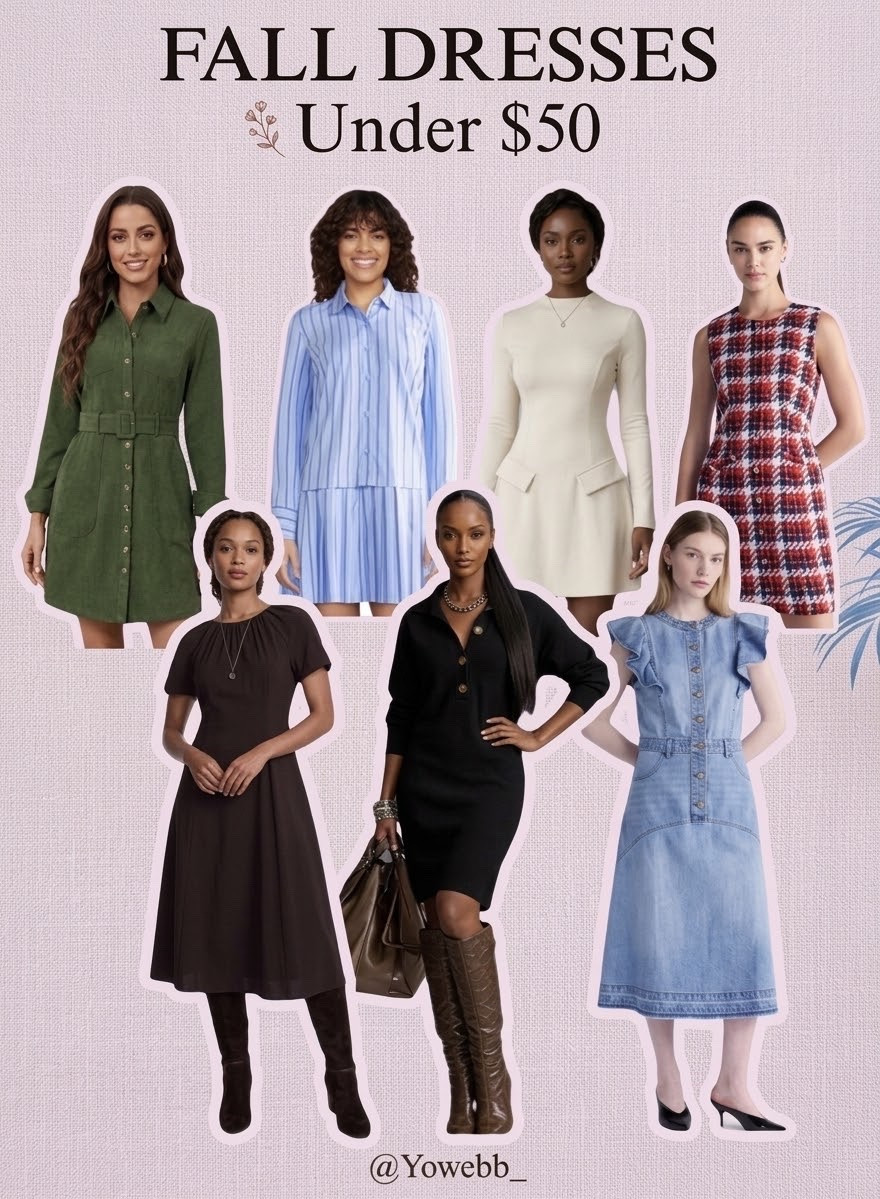 Fall style doesn’t have to cost a fortune!
#Falldresses #LTKstyle #AffordableFashion

#LTKSeasonal #LTKOver40