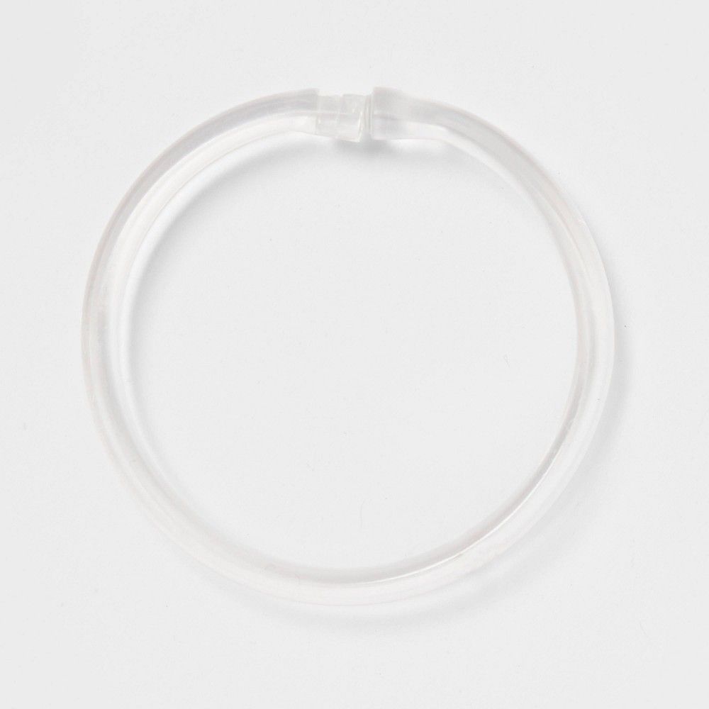 Plastic Shower Rings Clear - Room Essentials | Target