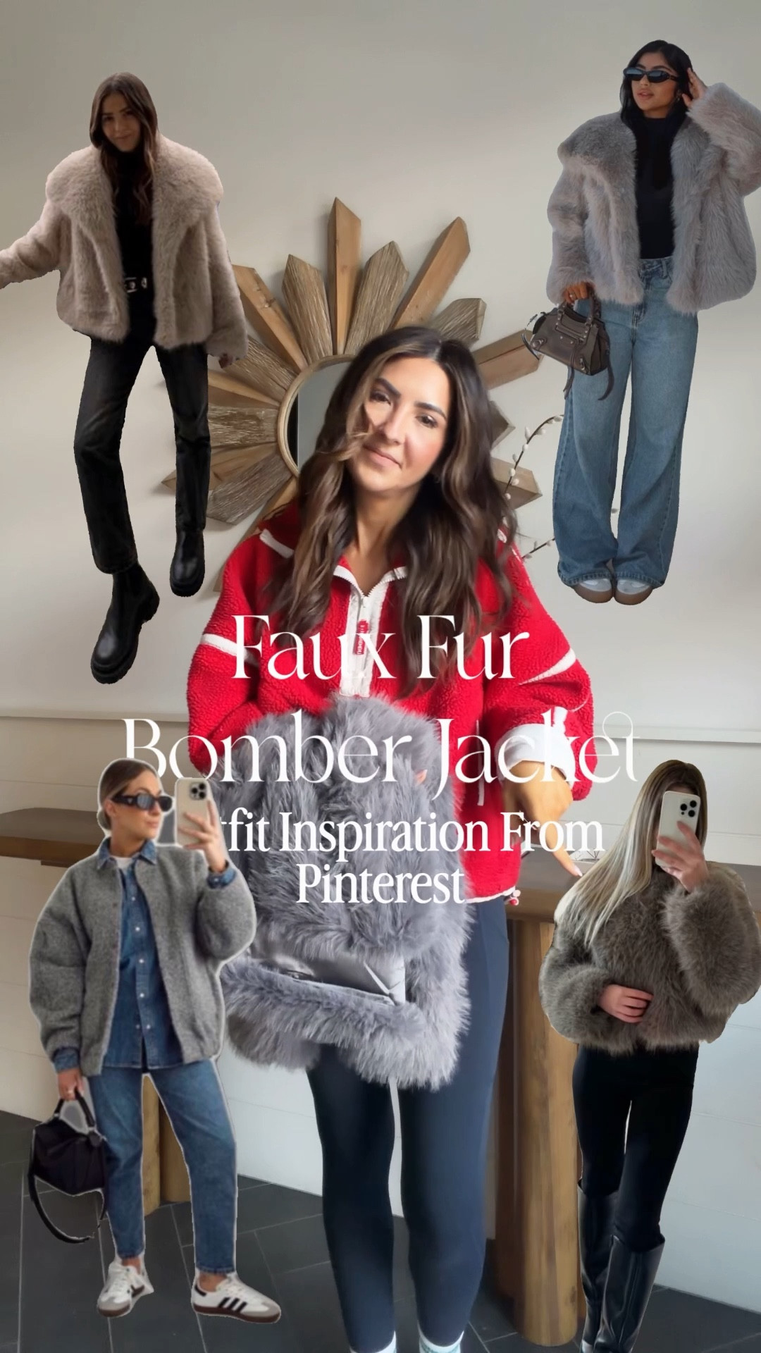 Faux fur bomber jacket and how to style it 4 ways —from Amazon! 
Love that it’s light weight and can easily transition with the weather changing  

#LTKgrwm #LTKmomlife #LTKWorkwear