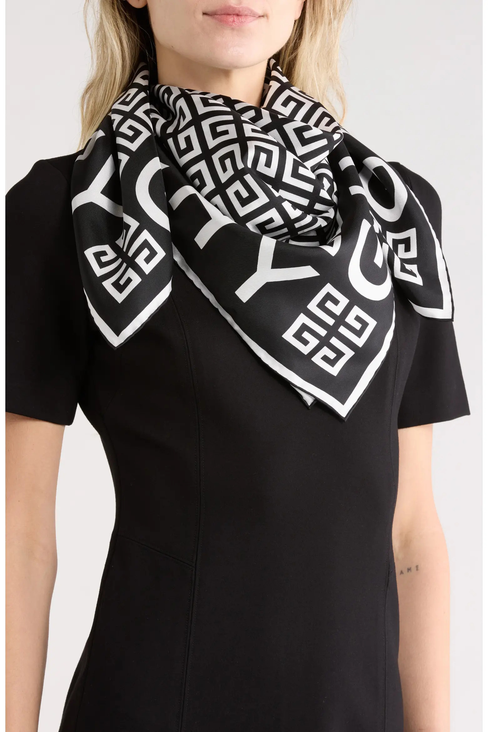 Givenchy 4G Small Silk Square Scarf (Women) | Nordstromrack | Nordstrom Rack