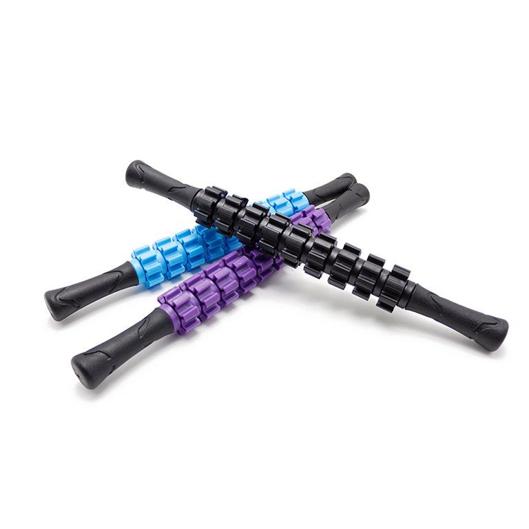 New Yoga Massage Roller Stick Leg Back Relation Foam Roller Muscle | Walmart (US)