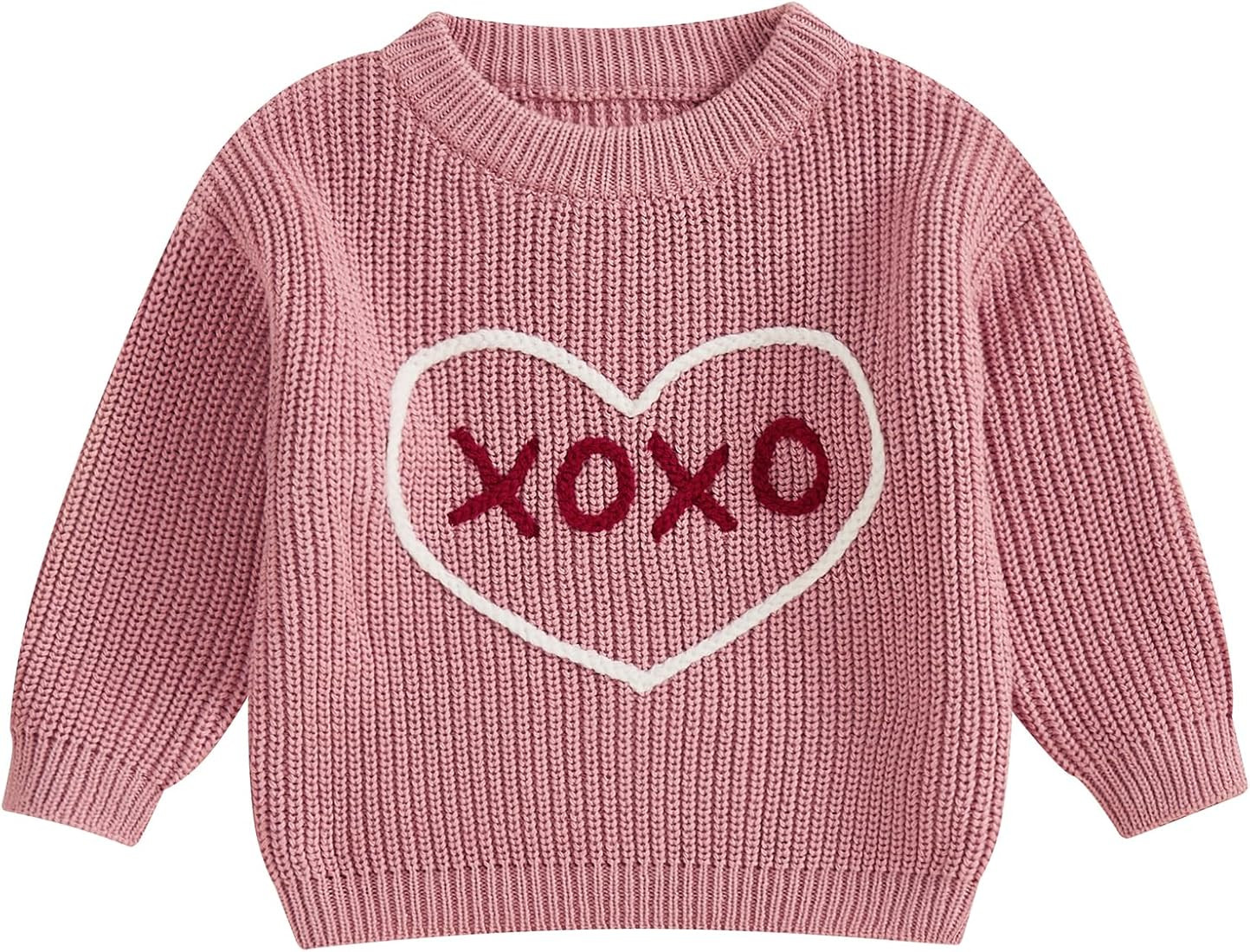 Toddler Infant Newborn Baby Boy Girl Sweater Homemade Rolls Knit Crewneck Pullover Sweatshirt Tha... | Amazon (US)