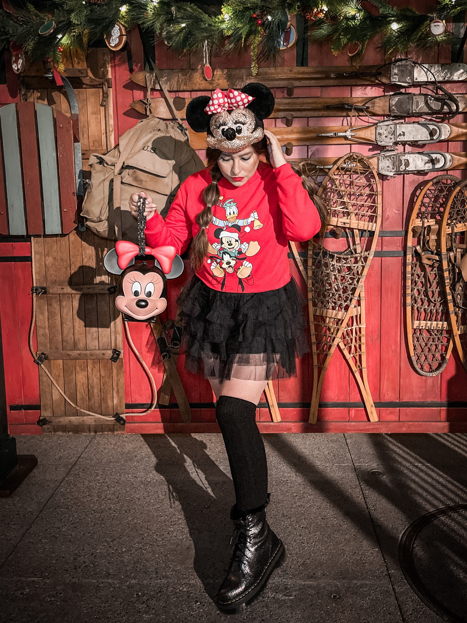 Disney holidays and Christmas outfit
Disney fashion Minnie mouse style for the holidays , Disney, bounding.♥️

#LTKHoliday #LTKstyletip #LTKSeasonal