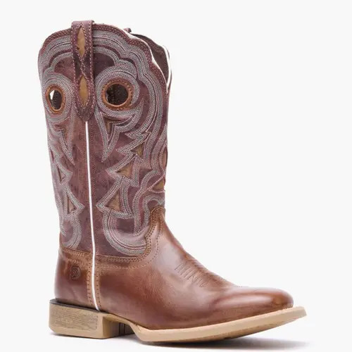 DURANGO women's burnished rose western boot in Dusty Brown Sky Blue at Nordstrom, Size 7.5 | Nordstrom