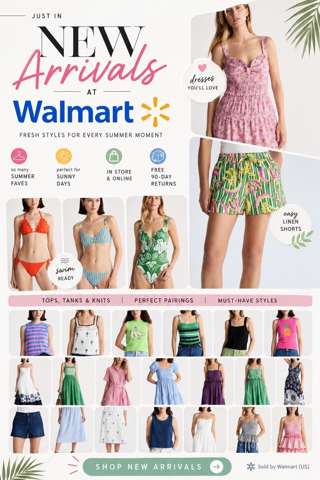 @walmart new arrivals! Going fast!! 
Summer Fashion Finds • Resort Wear • Vacation Outfits • Affordable Walmart Style • Free Assembly Collection

#LTKSeasonal #LTKTravel #LTKSwim