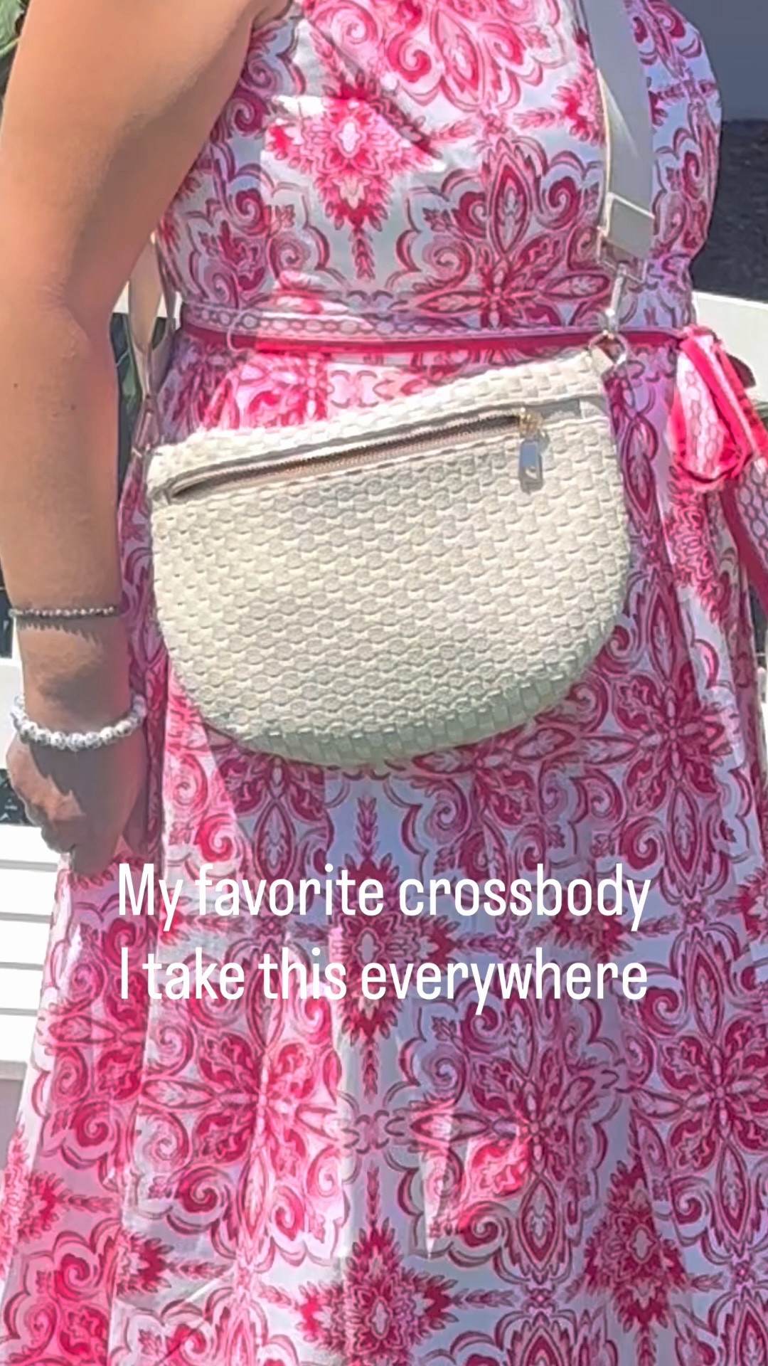 COMMENT SHOP 👜✨ and I’ll send you the link!

I was SO tired of belt bags that barely fit anything I actually need… and then I found this one. 😍

It fits my phone, wallet, keys, hand sanitizer + everyday essentials without feeling bulky. It even has a convenient little loop inside so I can clip my wallet in and keep everything secure.

The soft woven leather-look texture, gold zipper hardware and thick, sturdy strap make it look so much more elevated than your typical belt bag. 🤎

And for traveling? I LOVE that I can keep my handbag right in front of me where I can see it and easily grab what I need — while still looking put together.

I seriously never leave without it anymore. ✈️👜

✨ I have mine linked for you — comment SHOP!

#AmazonFashionFinds #TravelMustHaves #CrossbodyBag #EverydayStyle #LTKFinds