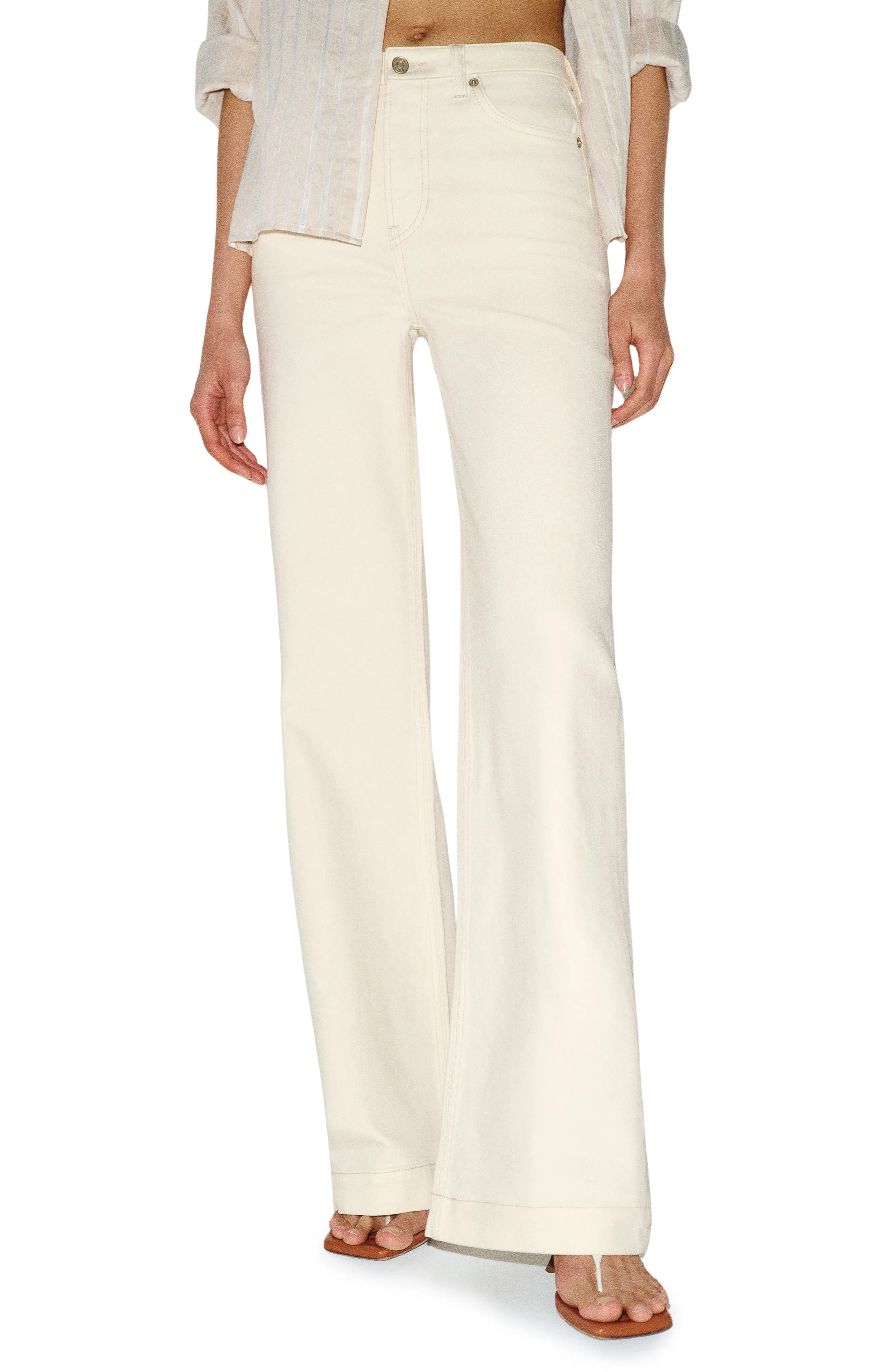 Reformation Bex Super Stretch Wide Leg Jeans (Women) | Nordstrom | Nordstrom