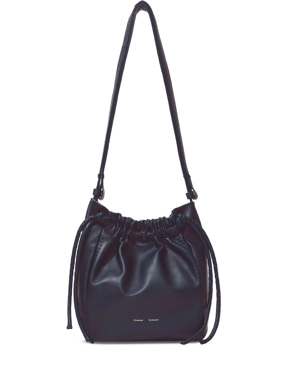 drawstring leather pouch bag | Farfetch Global