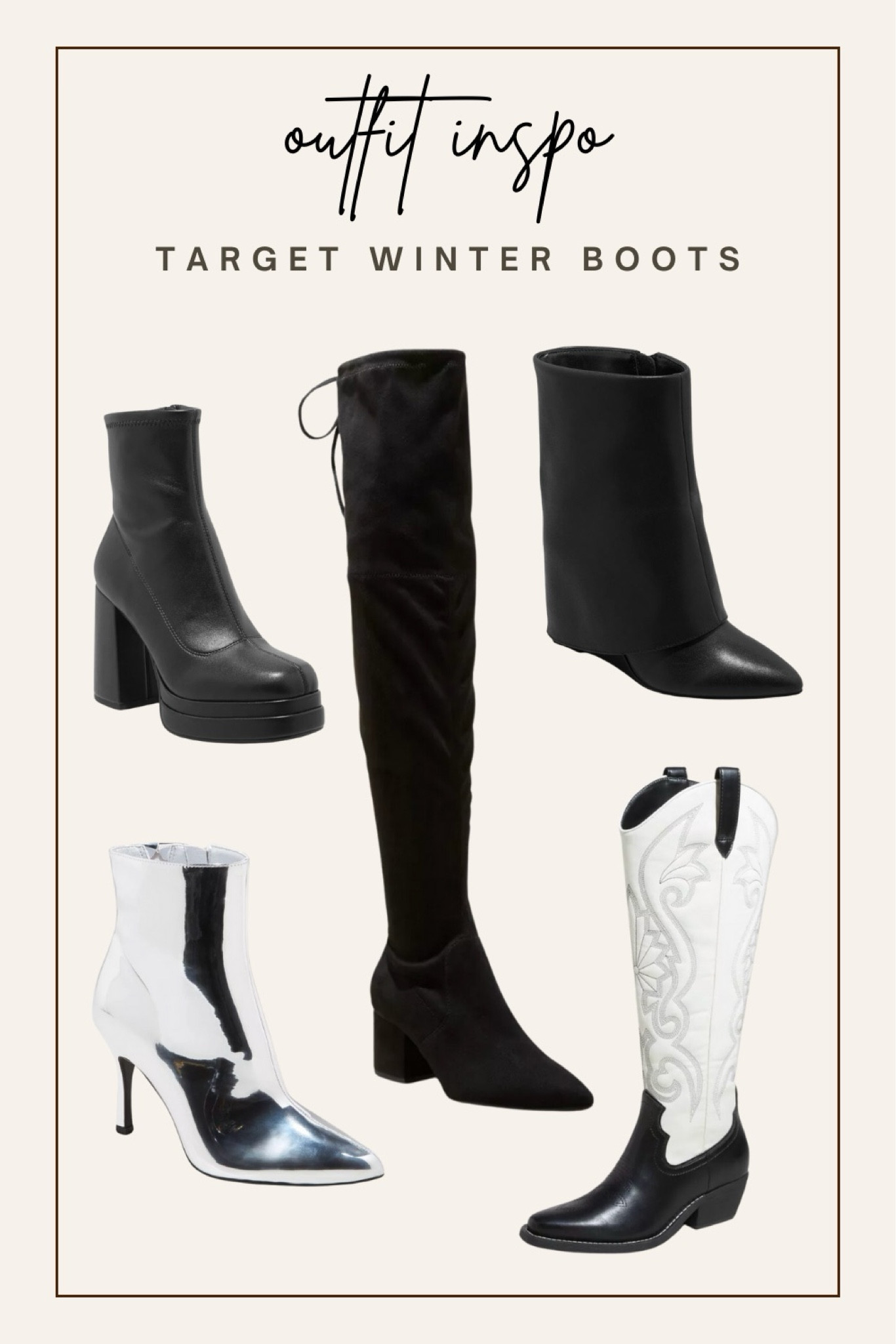 Get these best Target Boots! It’s winter time so grab some of your favorite boots for the season!!

#target #sharemytargetstyle #targetstyle #targetshopping #Itk #targetstyle #targetfinds #shopwithme #newattarget #foundattarget
#targetobsessed #targetlove