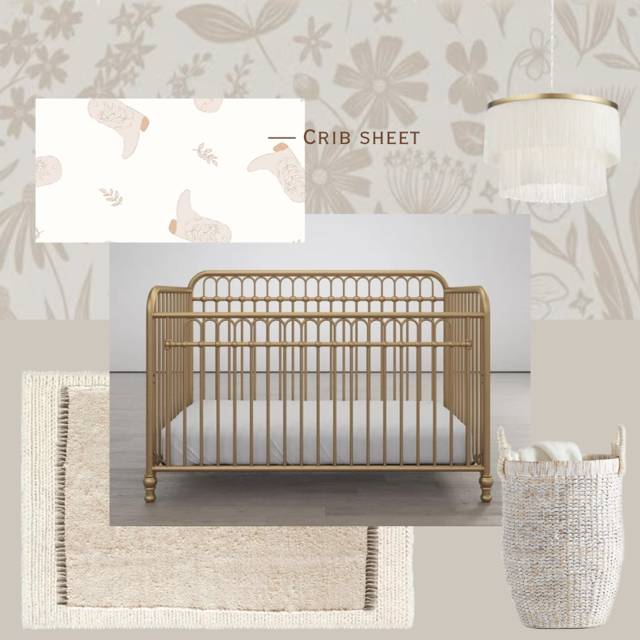 Baby girl neutral nursery. 
#nursery #nurseryfinds #neutral #minimalist #simple #babygirl #babygirlnursery #neutralnursery #weaternnursery #simplenursery #minimaldesign #neutralhomefinds #arearug #nurserycrib #bribbedding #wallpaper #neutralfloral #floralwallpaper #storagebasket #momtobe #momapproved

#LTKbaby #LTKSeasonal #LTKhome