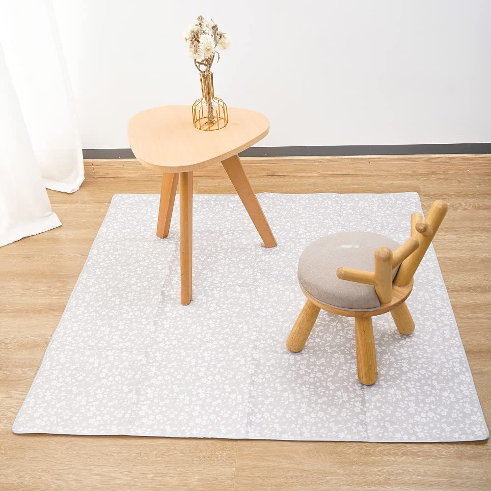Splat Mat for Under High Chair/Art/Crafts/Playtime,Waterproof and Washable Splat Mat for Baby Fee... | Amazon (US)