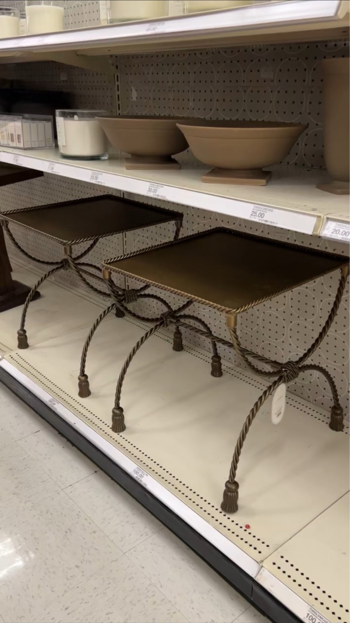 Target side table
