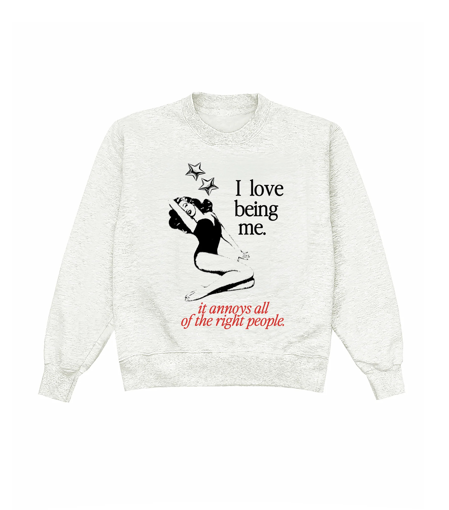 I Love Being Me Crewneck | Shop Kristin Jones
