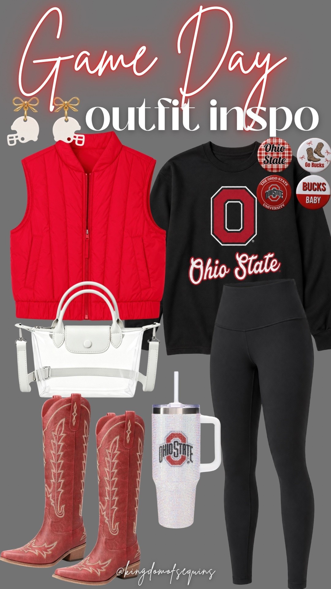 Ohio State Game Day Outfit Idea!

#LTKootd
