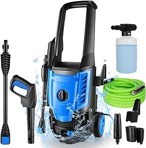 Power Washer,SY3500 Pressure Washer 2300PSI 1800W Electric High Pressure Washer Professional Car ... | Amazon (US)