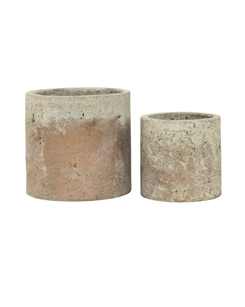 Golden Cement Pot | McGee & Co.