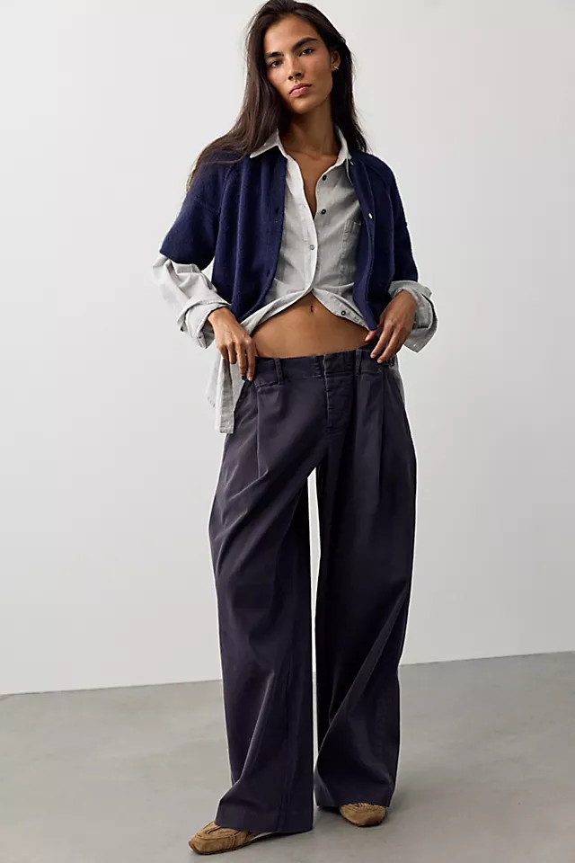 Augusta Washed Trousers | Free People (Global - UK&FR Excluded)