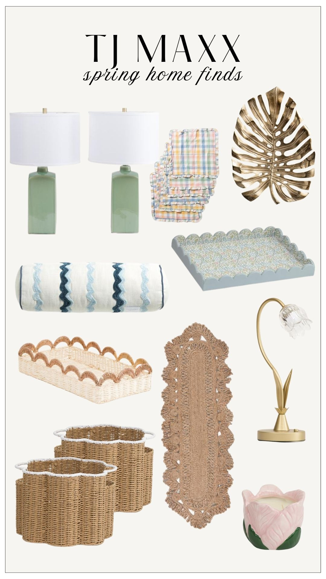 TJ Maxx new home spring arrivals! 

 #LTKSeasonal #LTKHome