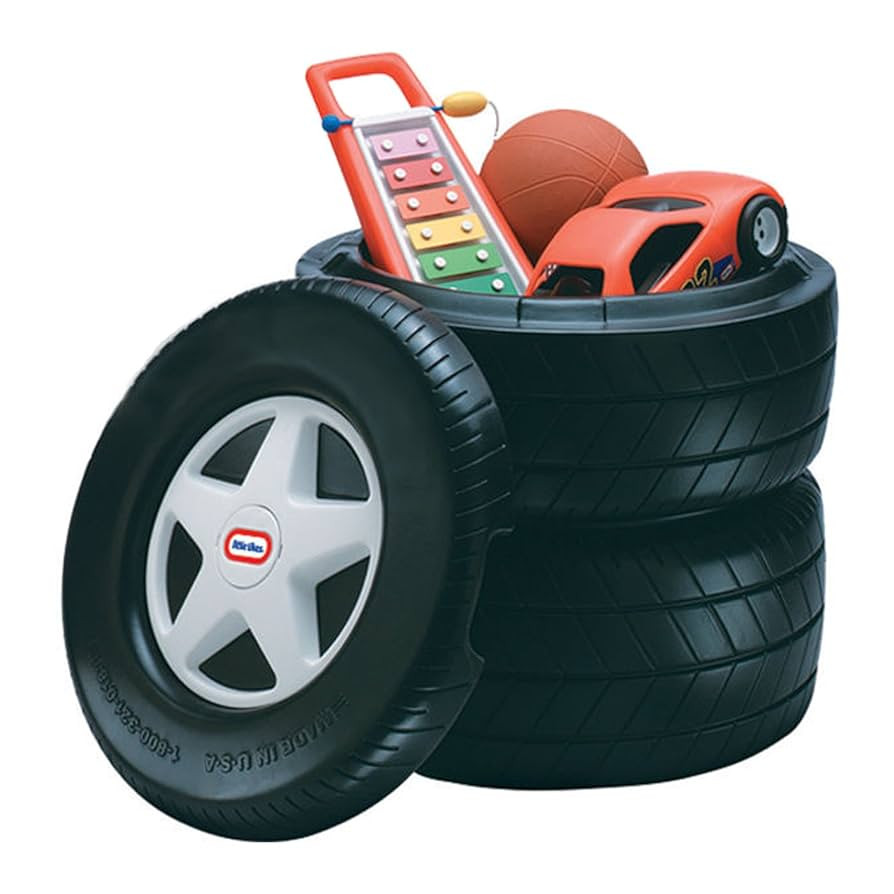 Little Tikes Classic Racing Tire Toy Chest | Amazon (US)