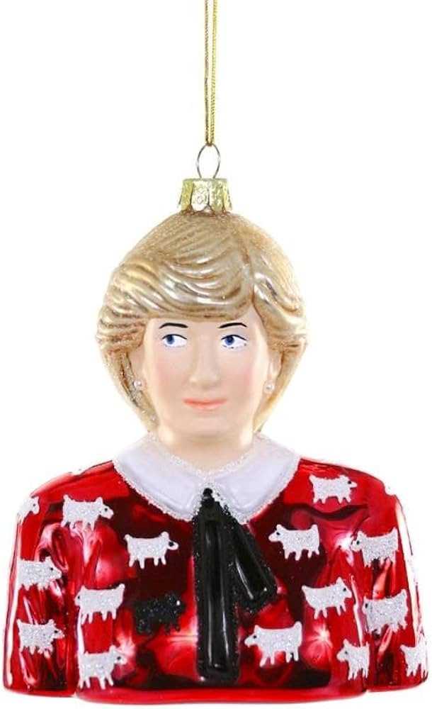Princess of Wales Diana UK British England Royalty Glass Ornament | Amazon (US)