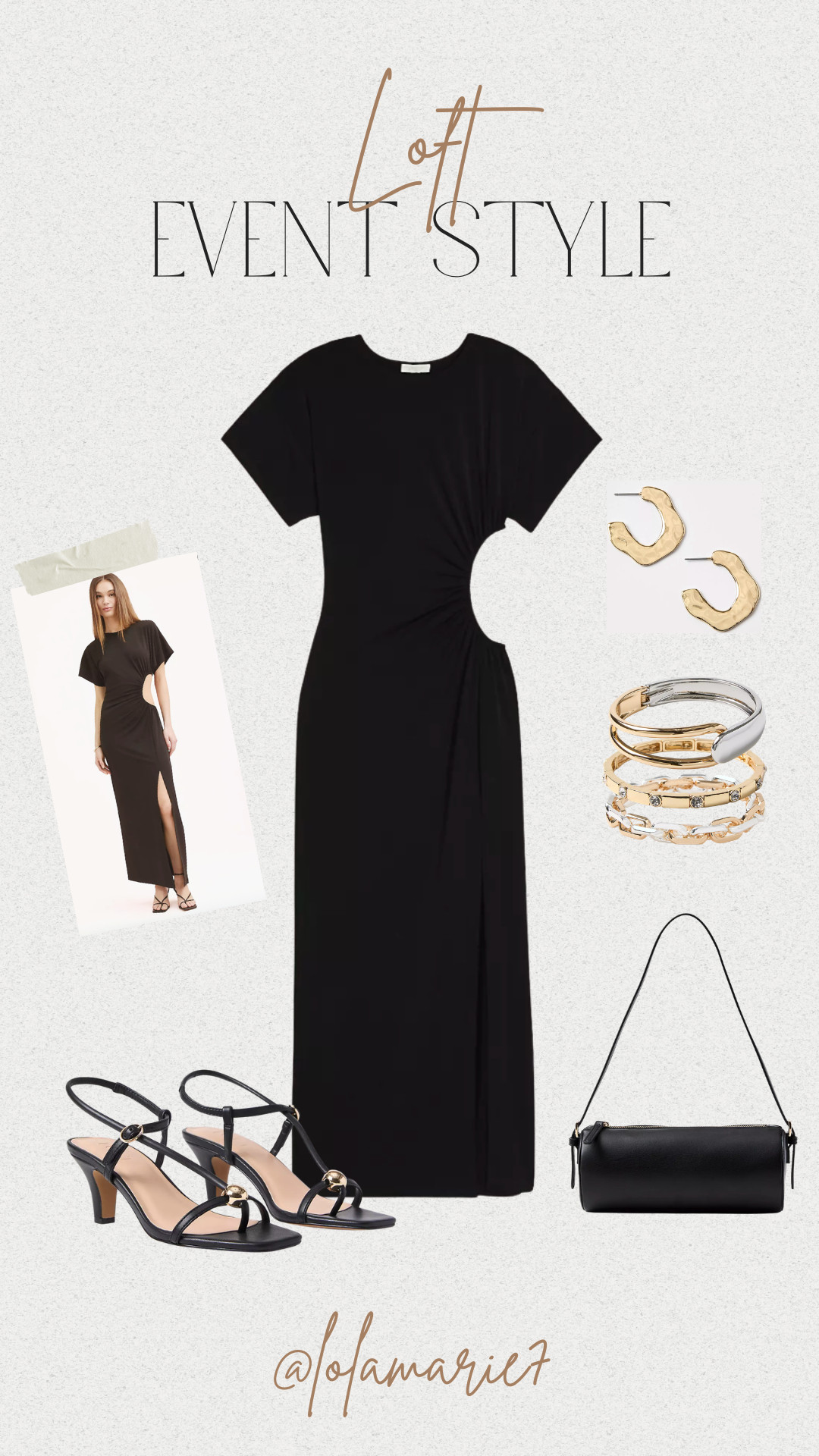 Dress this cut-out LBD up or down, but it's the perfect event dress for your elevated events!  

 #LTKootd #LTKSaleAlert #LTKWedding