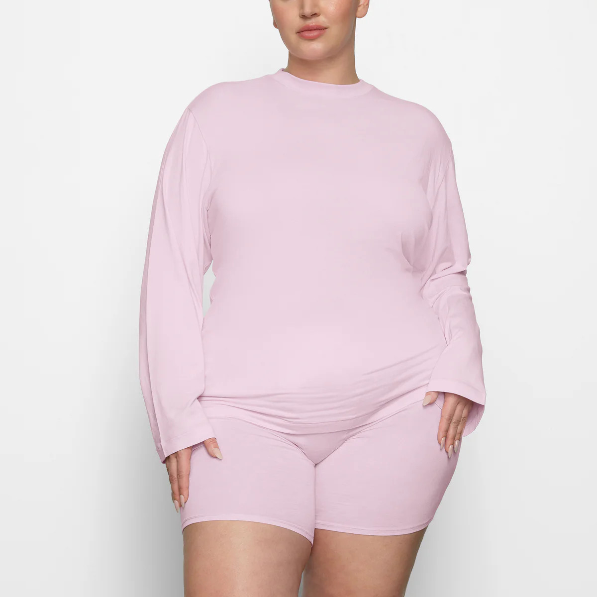 LONG SLEEVE T-SHIRT | SKIMS (US)