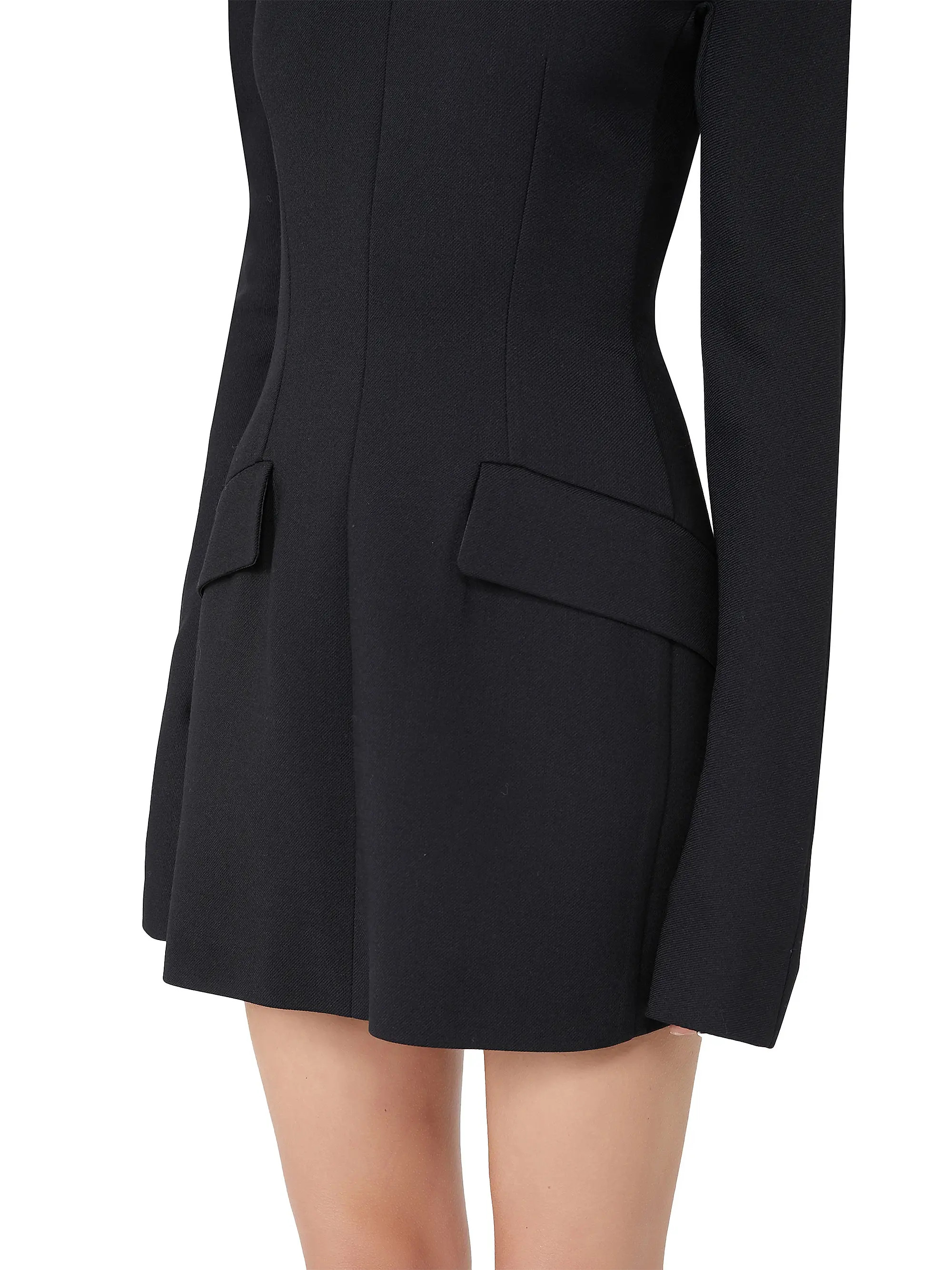 Short Dress with Contoured Sides Klepsydra Capsule | Saks Fifth Avenue