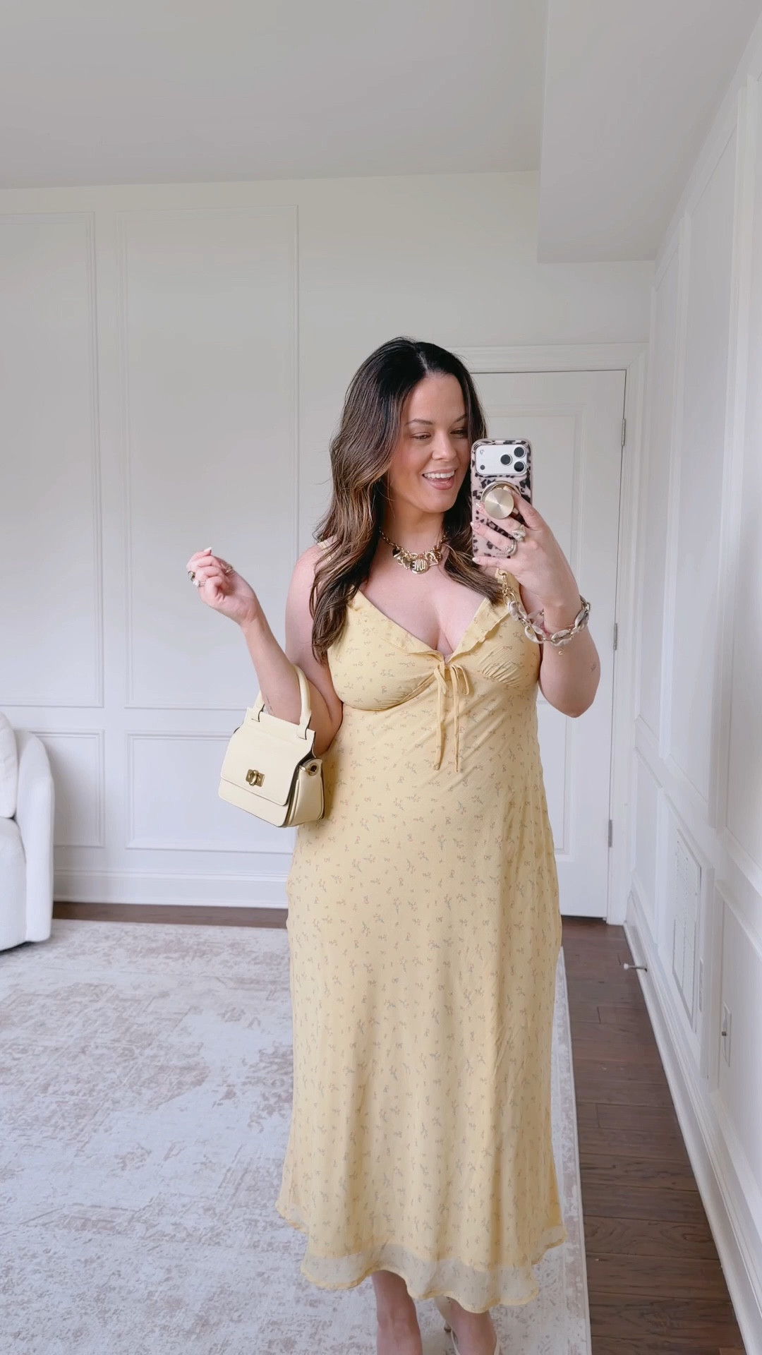 #WalmartPartner this dress is PERFECT for Easter or any spring event.. so flattering and fun! I’m wearing a large

@walmart #Walmart 

#LTKMidsize #LTKootd #LTKOver40