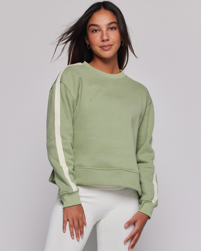 Rebody Active Sideline Fleece Sweatshirt | Nordstrom | Nordstrom
