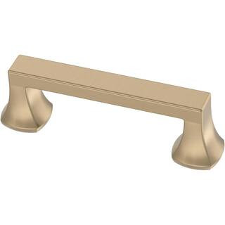 Liberty Mandara 3 in. (76 mm) Classic Champagne Bronze Cabinet Drawer Bar Pull P27940C-CZ-CP - Th... | The Home Depot