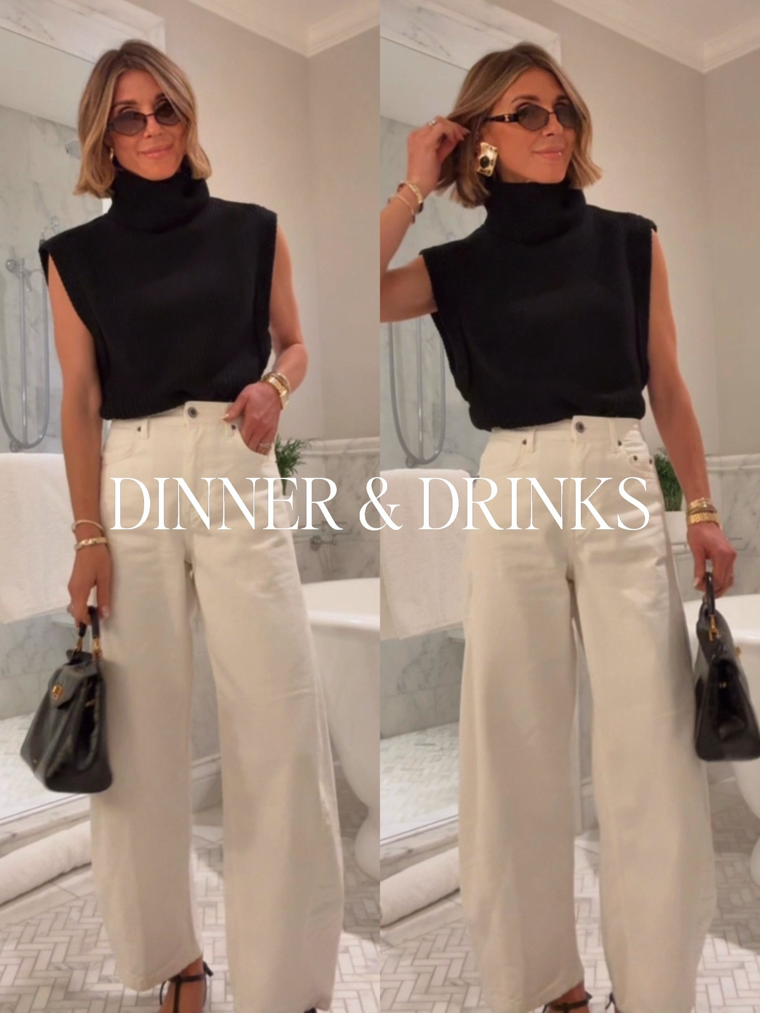 Outfit I wore last week for dinner and drinks!
