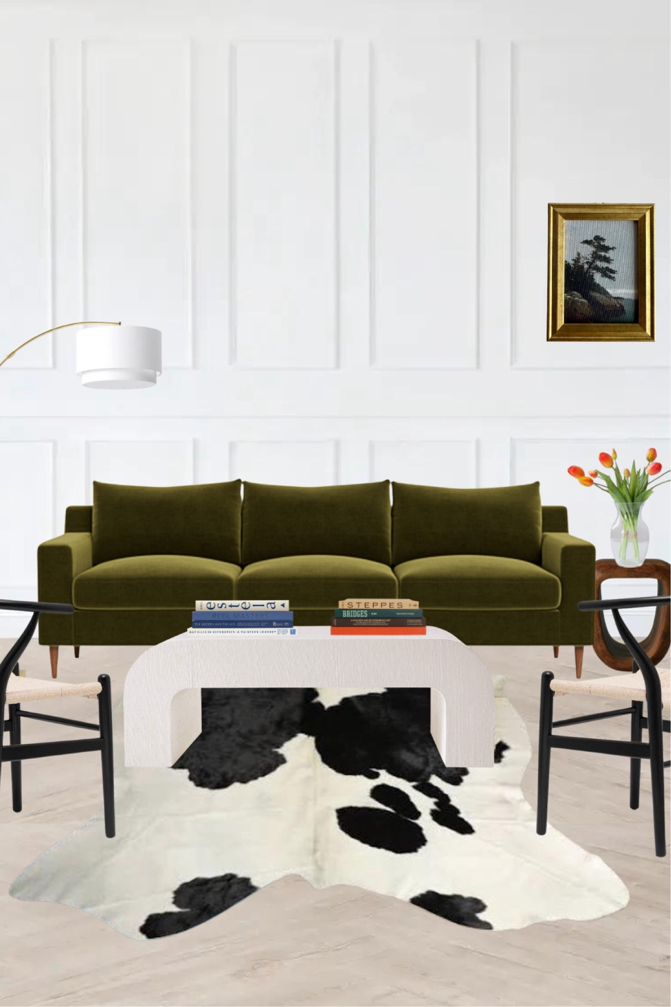 Eclectic modern living room design 

#LTKSeasonal #LTKstyletip #LTKhome