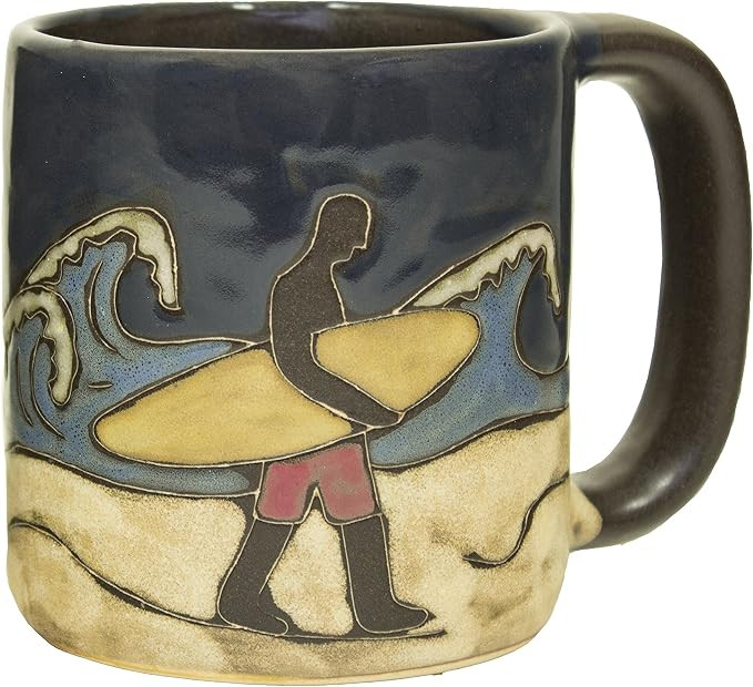 Mug - Surfer - 16 oz (1) | Amazon (US)