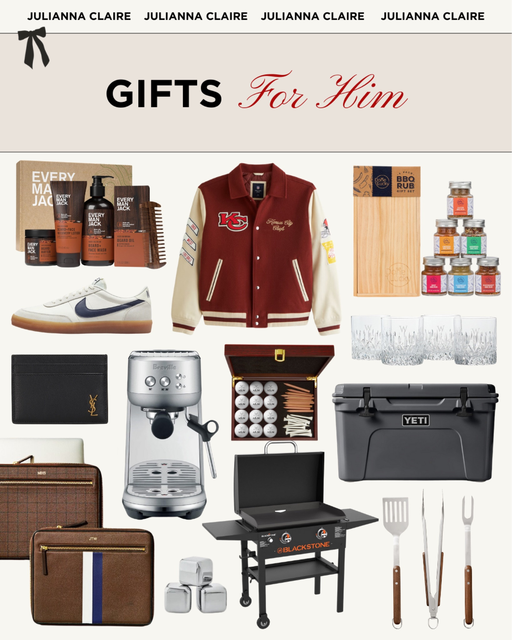 Gift guide for him ✨

What to get him for Christmas // Gift ideas for him // Holiday gift ideas for him

#LTKMens #LTKGiftGuide #LTKHoliday