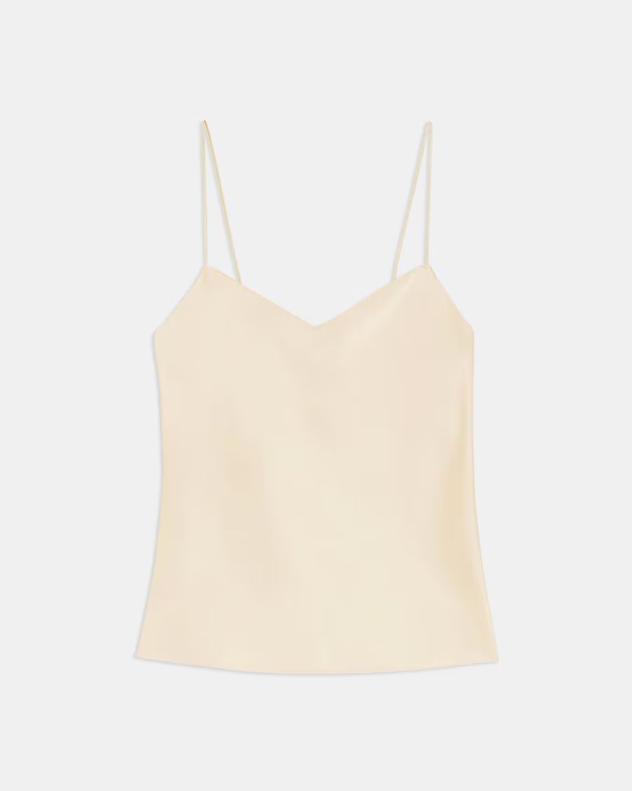 Draped Camisole in Satin | Theory