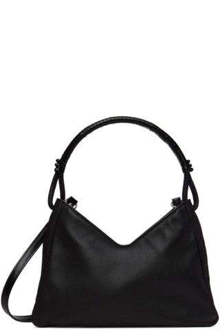 Staud - Black Valerie Shoulder Bag | SSENSE