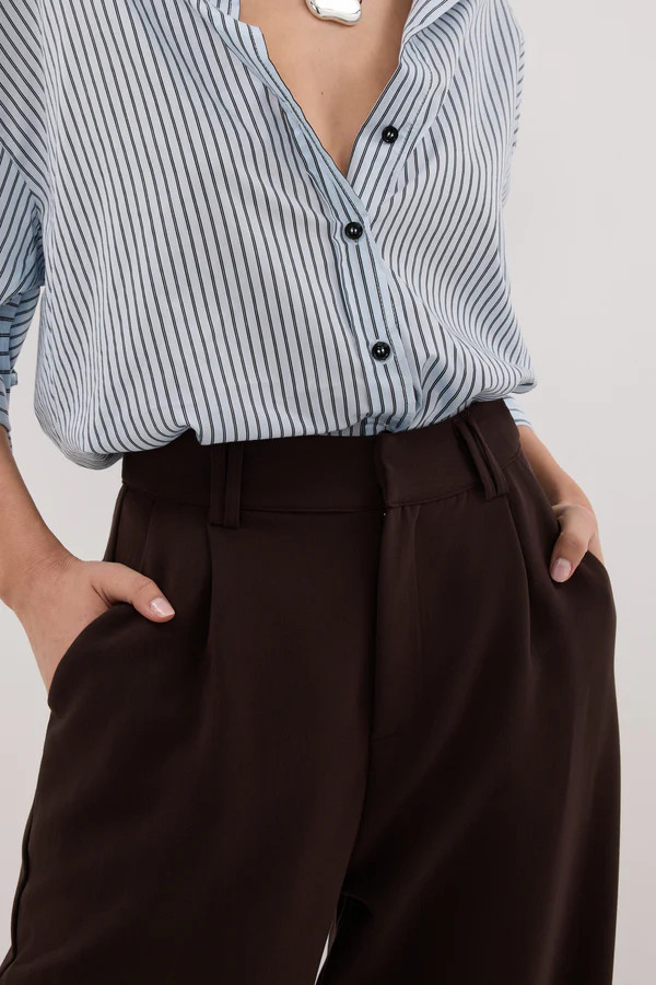 ELLE DARK CHOCOLATE PANT | DISSH