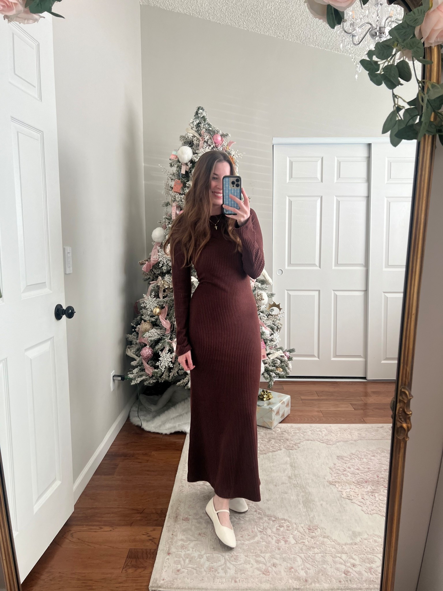 Dress XS, flats size up 1/2