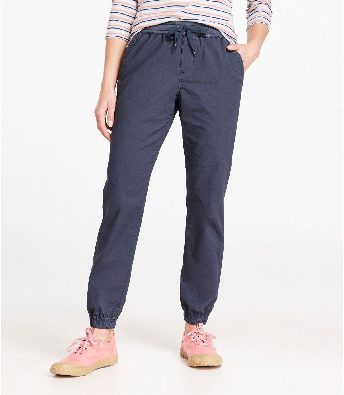 Women's Stretch Ripstop Pull-On Pants, Slim-Leg Jogger | Pants at L.L.Bean | L.L. Bean