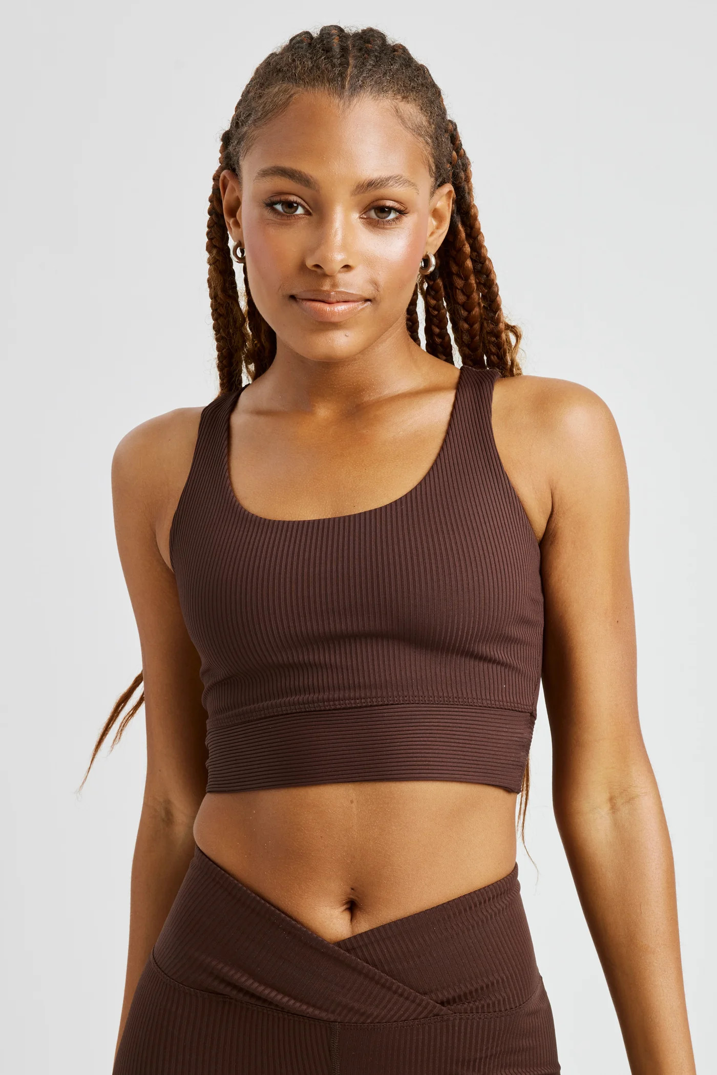 Ribbed Gym Bra | Year of Ours