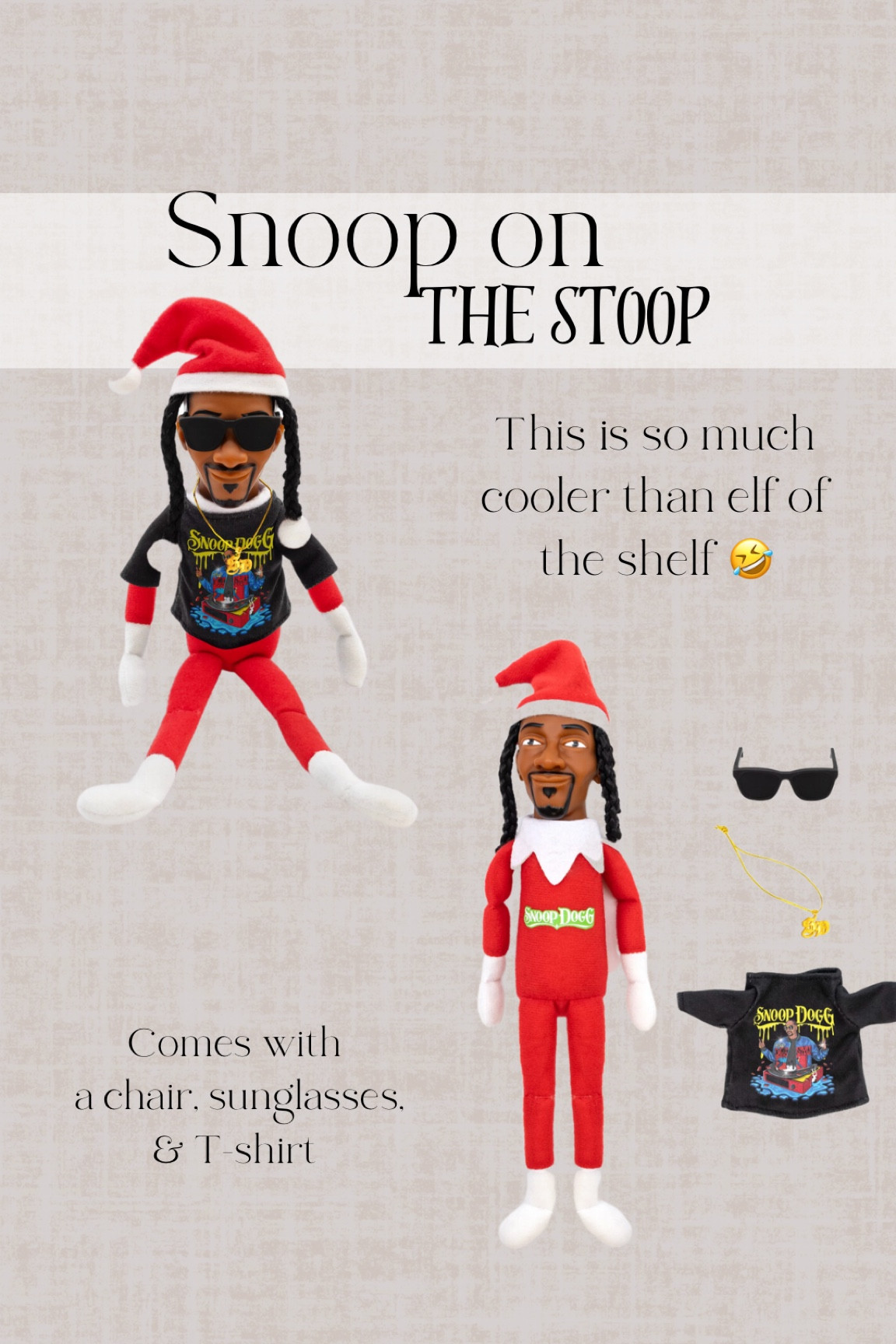 Snoop of the Stoop is so much better than Elf on the Shelf! 🤣🙌🏼 Love this idea. 

#LTKHoliday #LTKGiftGuide #LTKSeasonal
