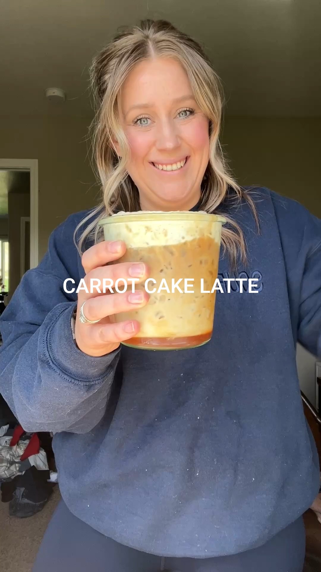 This Carrot Cake Latte with Maple Cold Foam is a fun spring inspired coffee recipe that is full of flavor but so easy to make!

Recipe: https://kaylazenner.com/carrot-cake-latte/