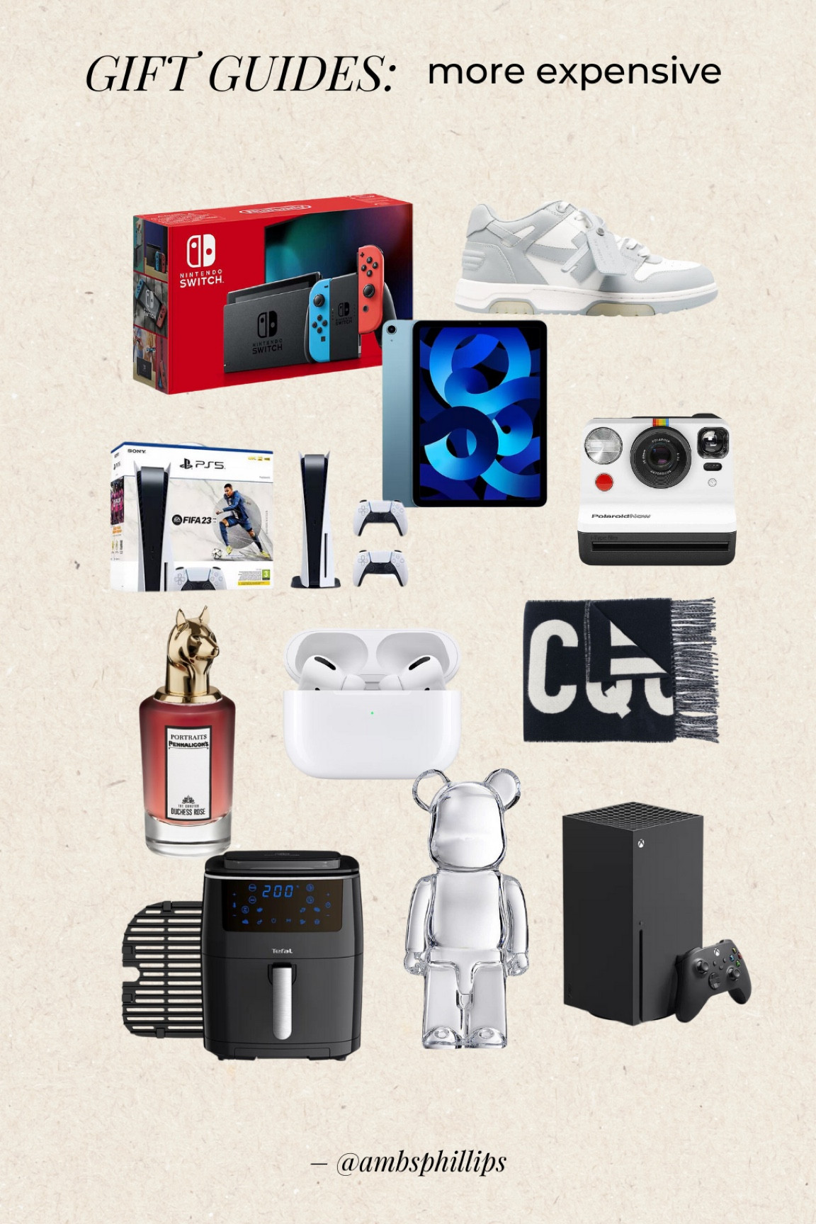 Gift guide for those who like spending more… 🎄🎅🏼💸 expensive treats! 

#LTKHoliday #LTKSeasonal #LTKmens