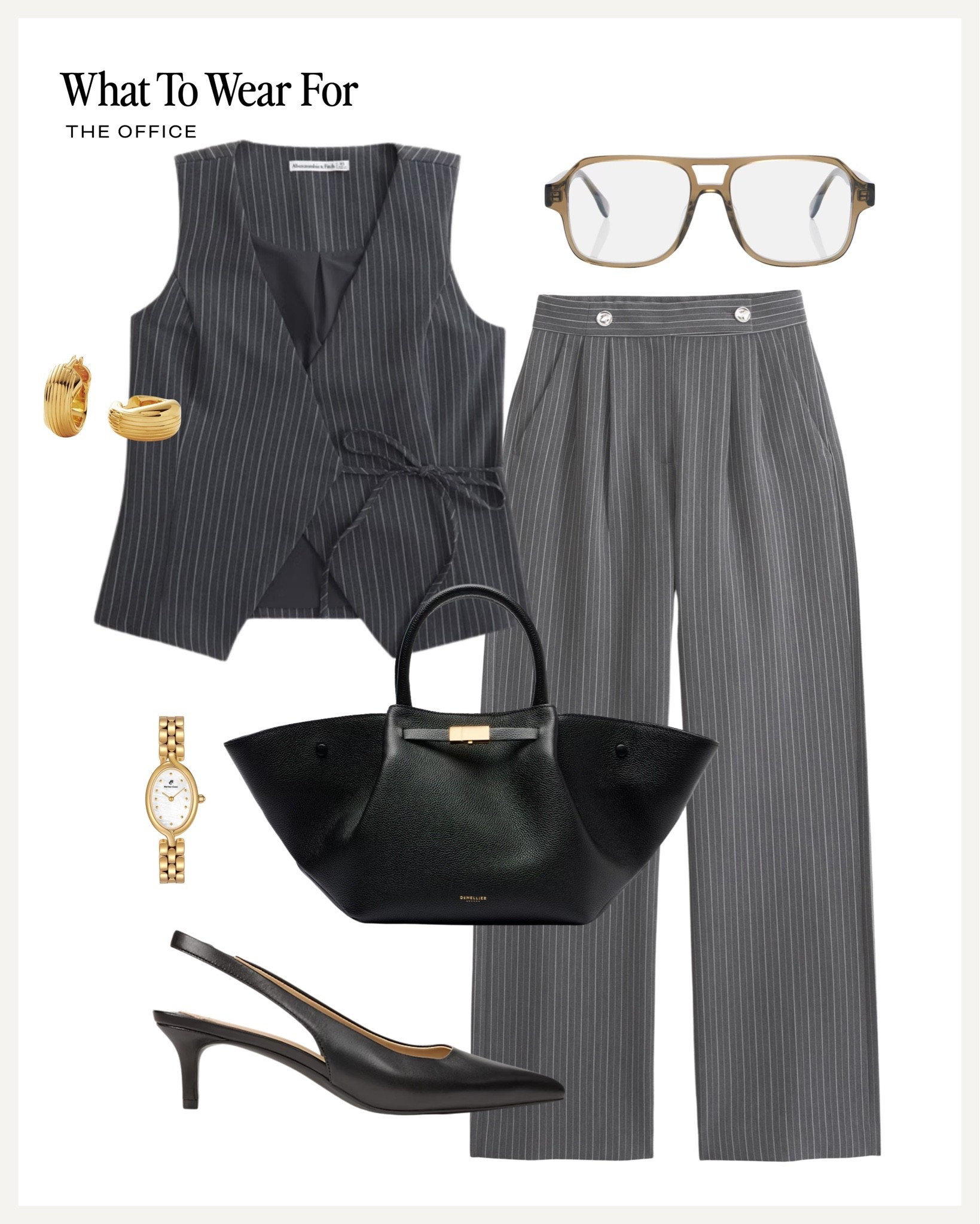 The Office 💻 15%-30% Off Everything at @abercrombie & Use code AFWHATTOWEARFOR to get an Extra 15% off 🙌

Abercrombie & fitch, workwear, tailored trousers, grey waistcoat

#LTKsummer #LTKworkwear