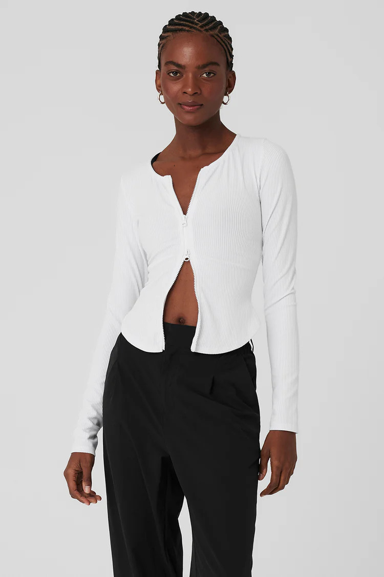 Ribbed Stardust Jacket | Alo Yoga (US)